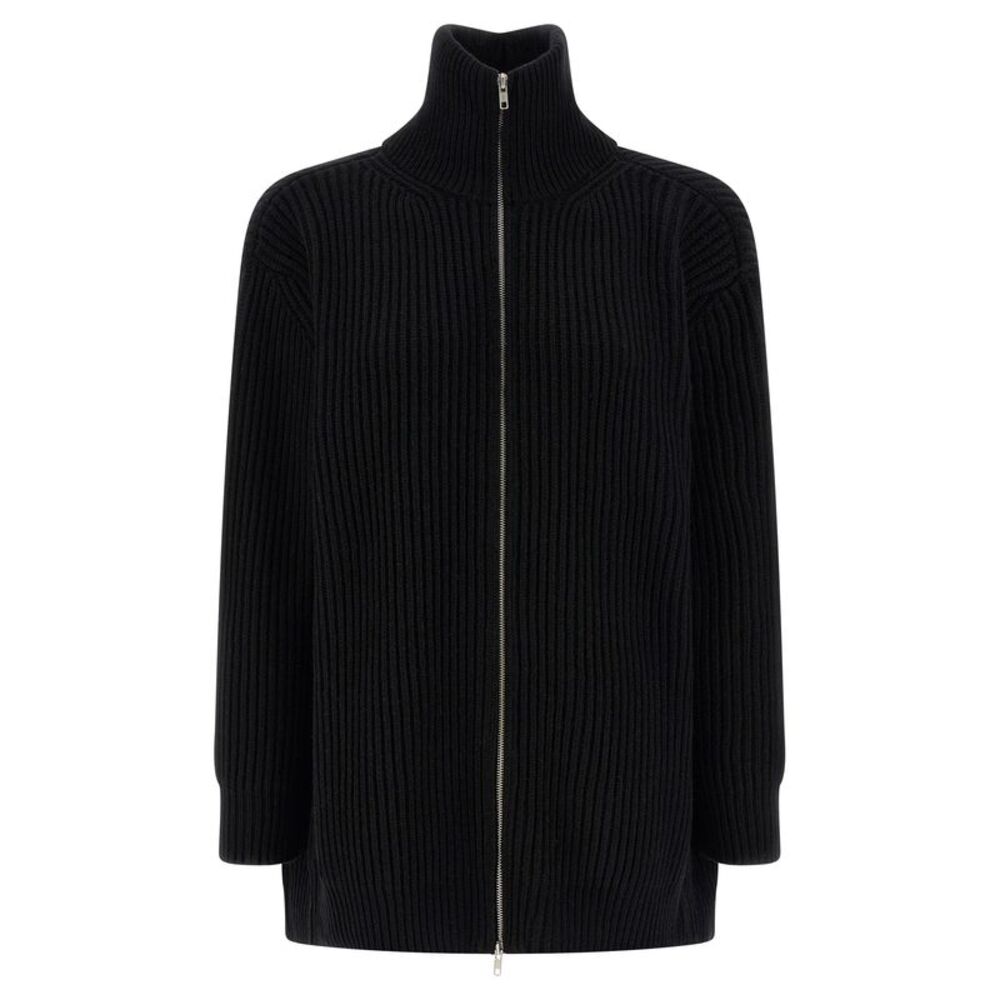 MM6 Maison Margiela Black Wool Short Women's Dress